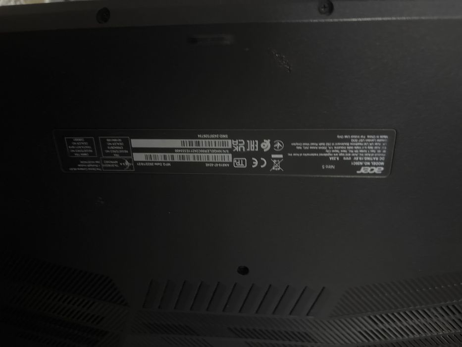 Игровой ноутбук ACER NITRO 5