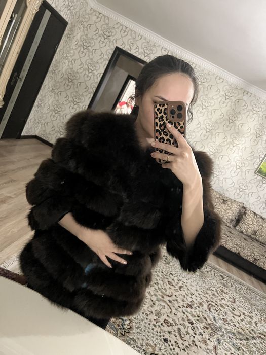 Шуба трансформер из песца