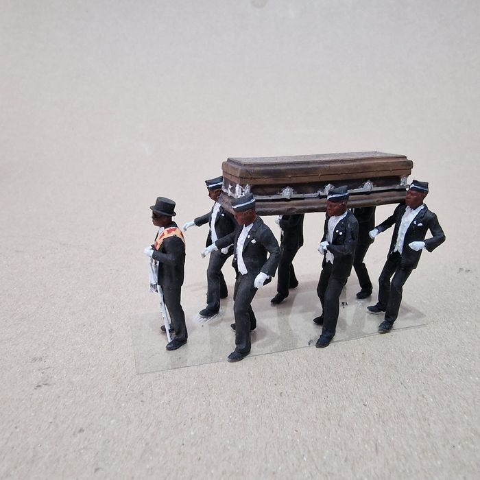 Figurine "Ghana Pallbearers" print 3D