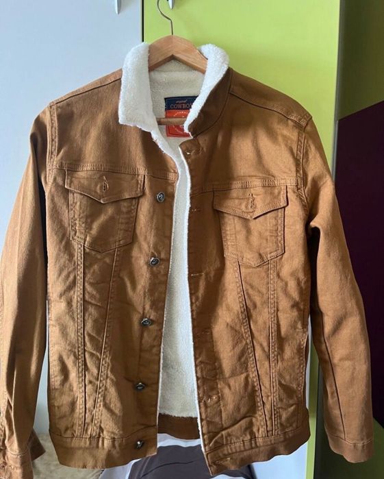 Кафяво дънково яке XL Cowboy ново
