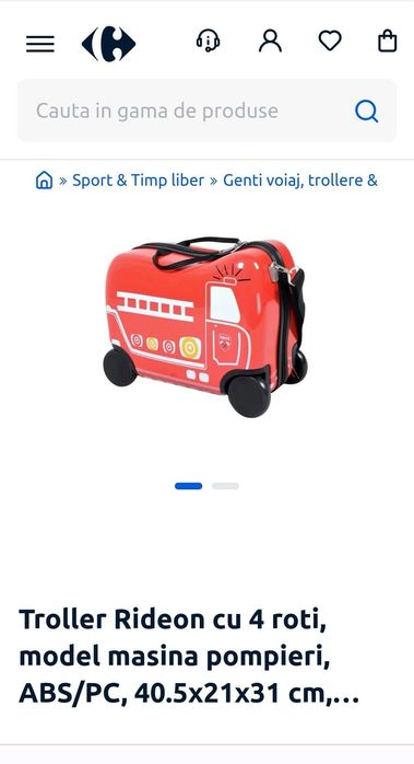 Troller copii Ride-on