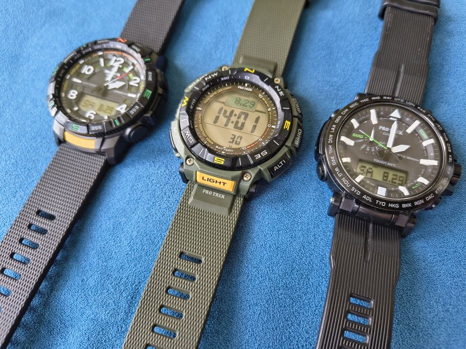 Мъжки часовници Casio pro trek
