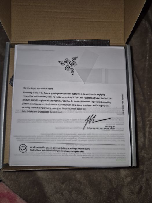 Rayzer seiren mini микрофон для пк