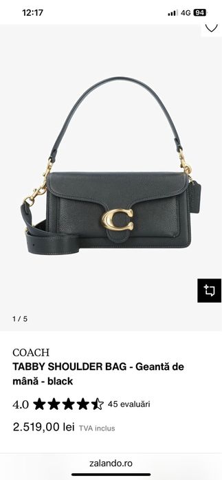 Geanta Coach  originala , piele