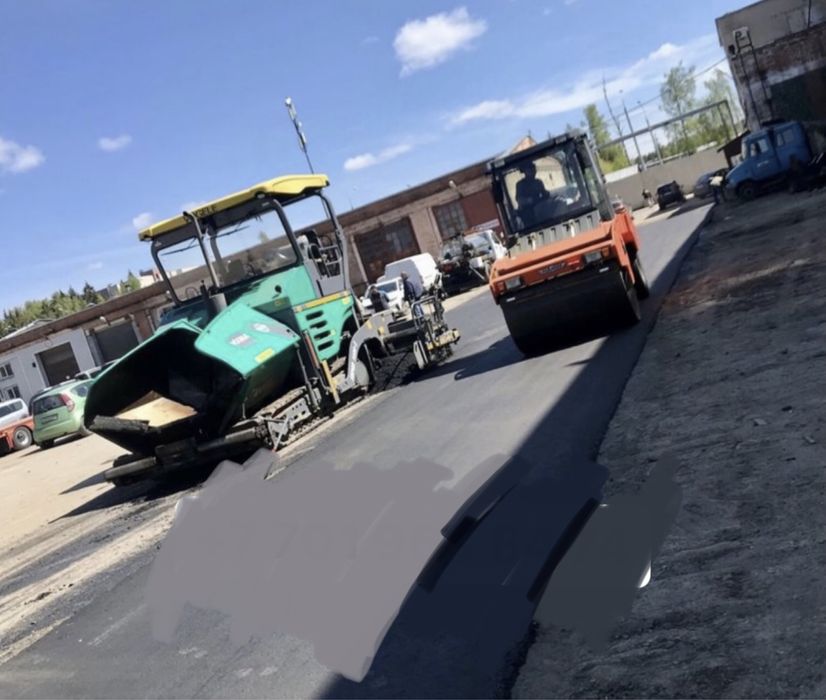 Асфальт, благоустройства, асфальтирование