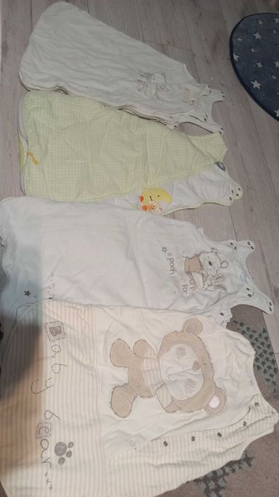 Бебешки спални чували 4 броя 0-6 месеца