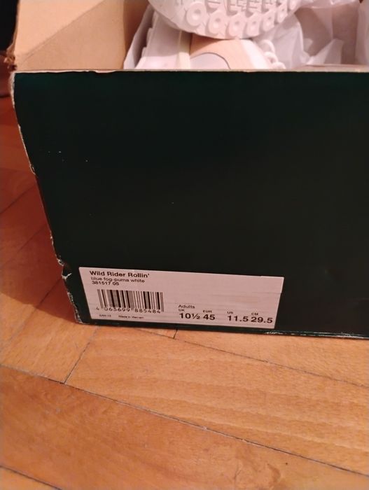 Маратонки Puma Wild Rider Rollin blue fog-puma white