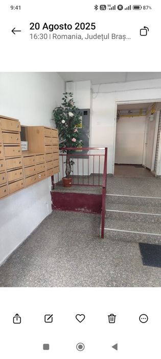Proprietar  vând  garsonieră  32mp în Râcădau