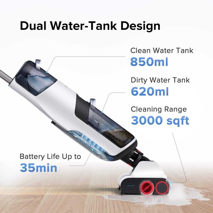 Подопочистваща машина Xiaomi Roborock WD151A