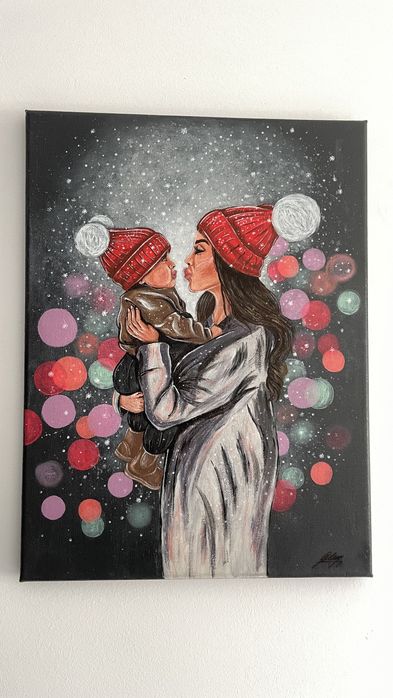 Haine pictate manual si tablouri