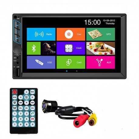 Мултимедия  MULTIMEDIA с usb bluetooth SD aux 7 инча  камера