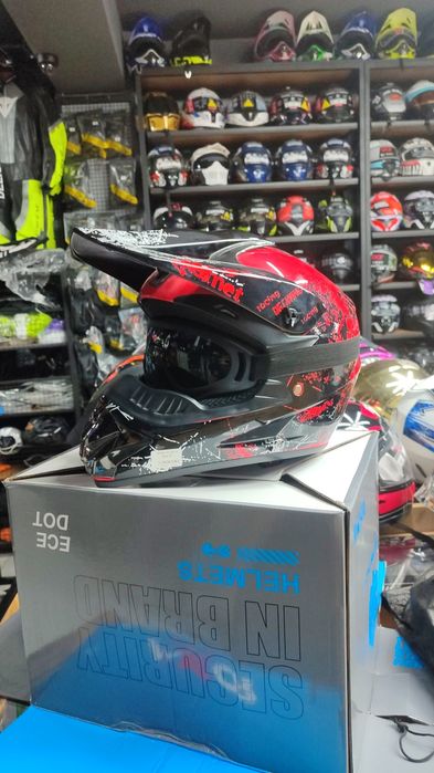 Эндуро Шлема Сертификат Dot