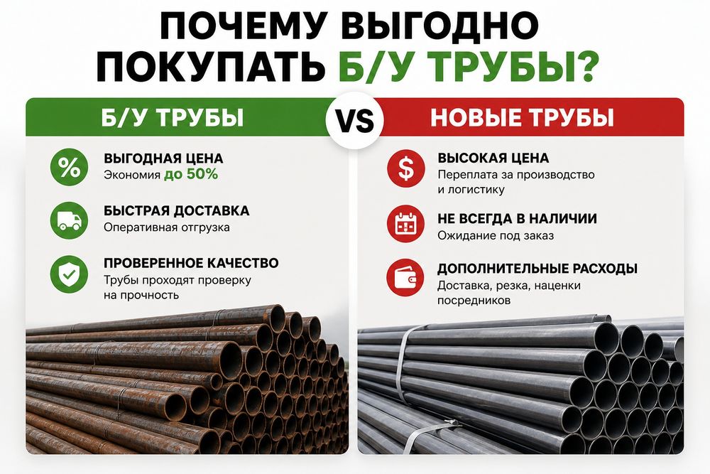 Стальные трубы Караганда