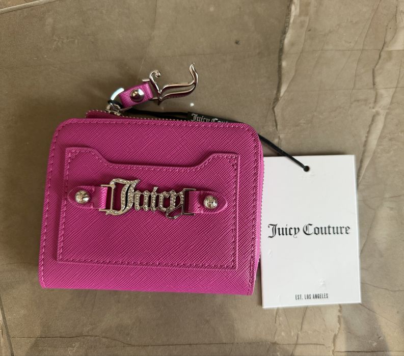 Juicy couture ново оригинално дамски поетфейл