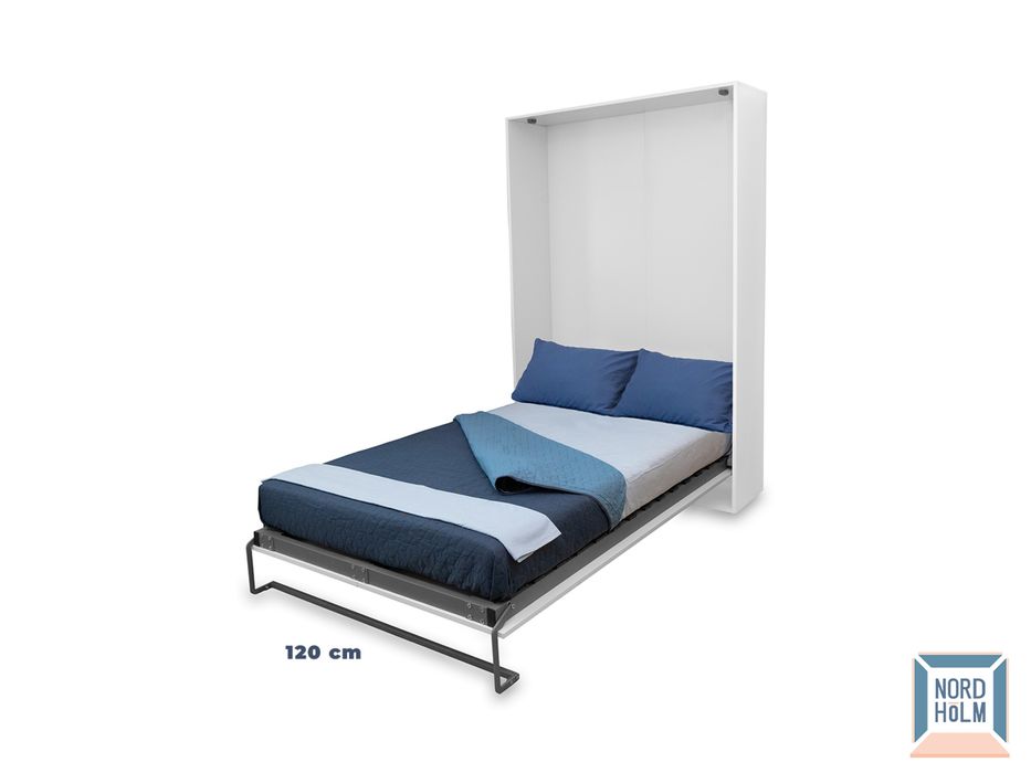 Pat rabatabil Nordhōlm (90/120/160 x 200 cm) personalizare la comandă!