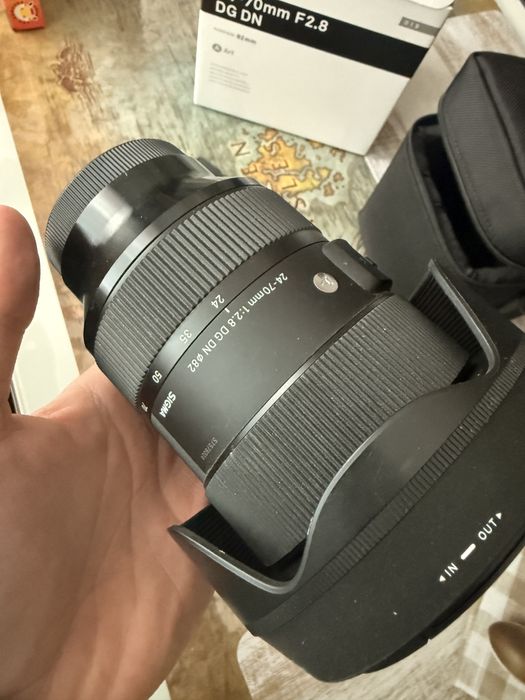 Обектив Sigma 24-70mm f/2.8 DG DN Art I за Sony