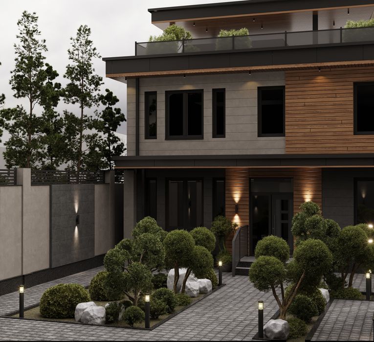 Архитектура и дизайн интерьер, Архитектура хизмати