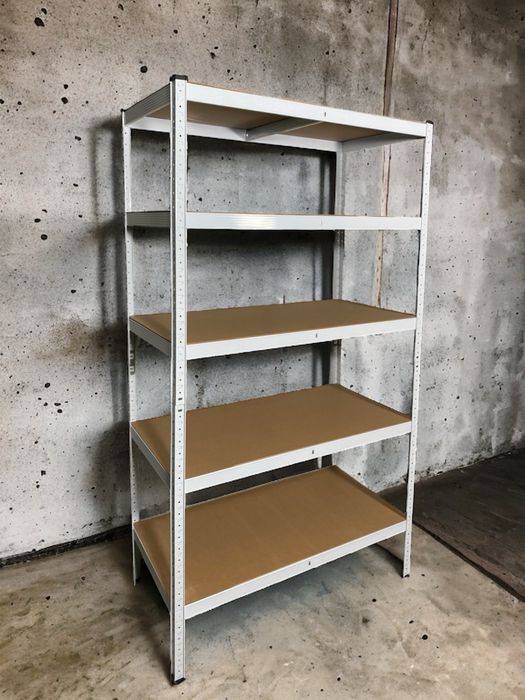 Български метален стелаж с 5 нива до 100 кг всяко - ПРОМО