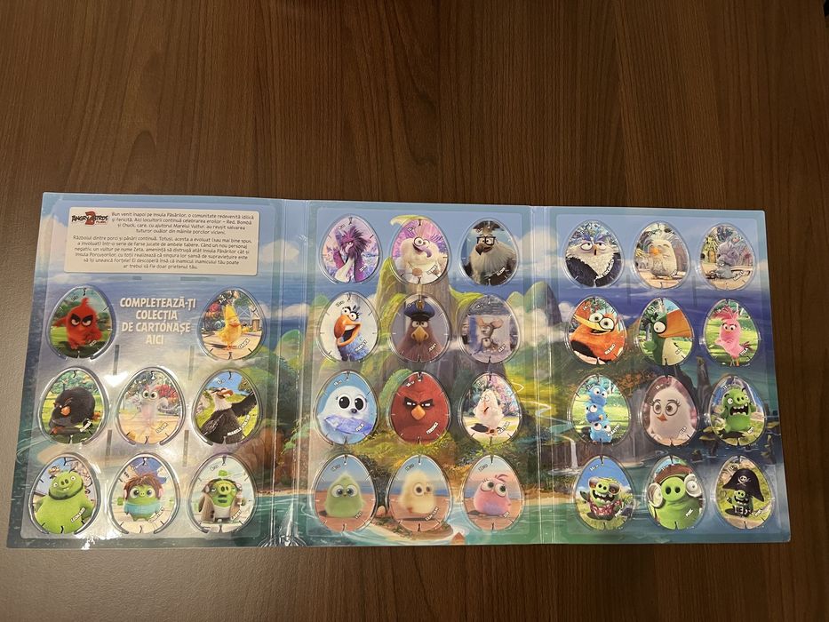 Album pentru cartonase holografice Angry Birds