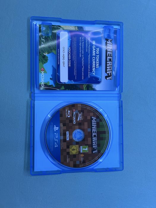 minecraft ps4 запазена