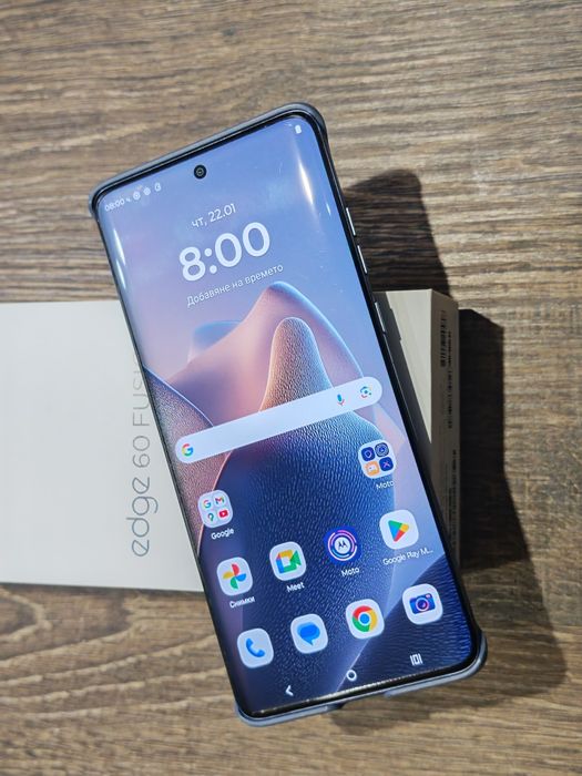 Като нов Motorola Edge 60 Fusion 256 GB 22 м гаранция
