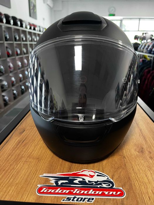 Мото каска SCHUBERTH R2 Matt Black,размер S 55-56см.като нова!