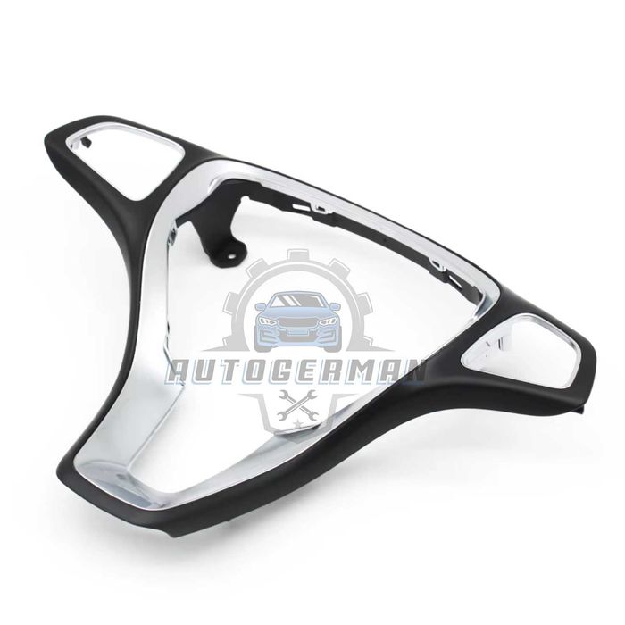 Панел за волан Черно с хром Мерцедес бенз волани за Mercedes