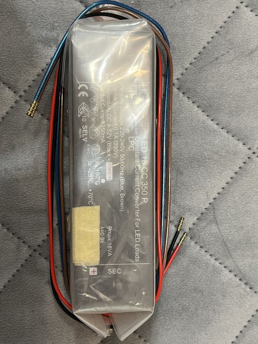 Lightech LED 18 CC 350 P Driver LED 18W 350mA NOU în cutie