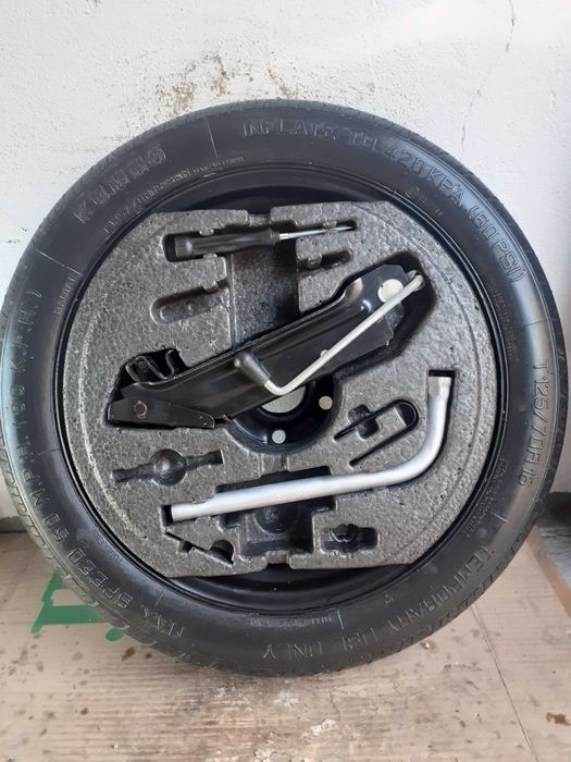 Roata rezerva SLIM R16 cric VW Golf,Touran,Passat,Eos, AUDI A3, SEAT