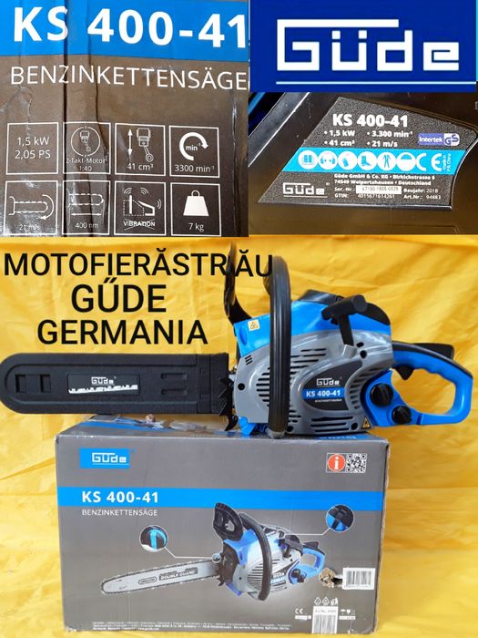 Drujba, motofierastrau GUDE Germania NOUĂ - 495 Lei