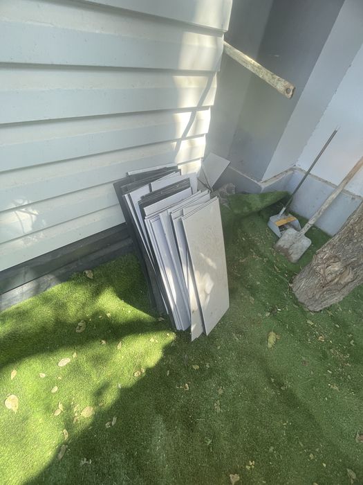 Plastik 0.5 m yarim metr oq
