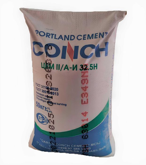 KONCH цемент М400, М500 по Ташкенту