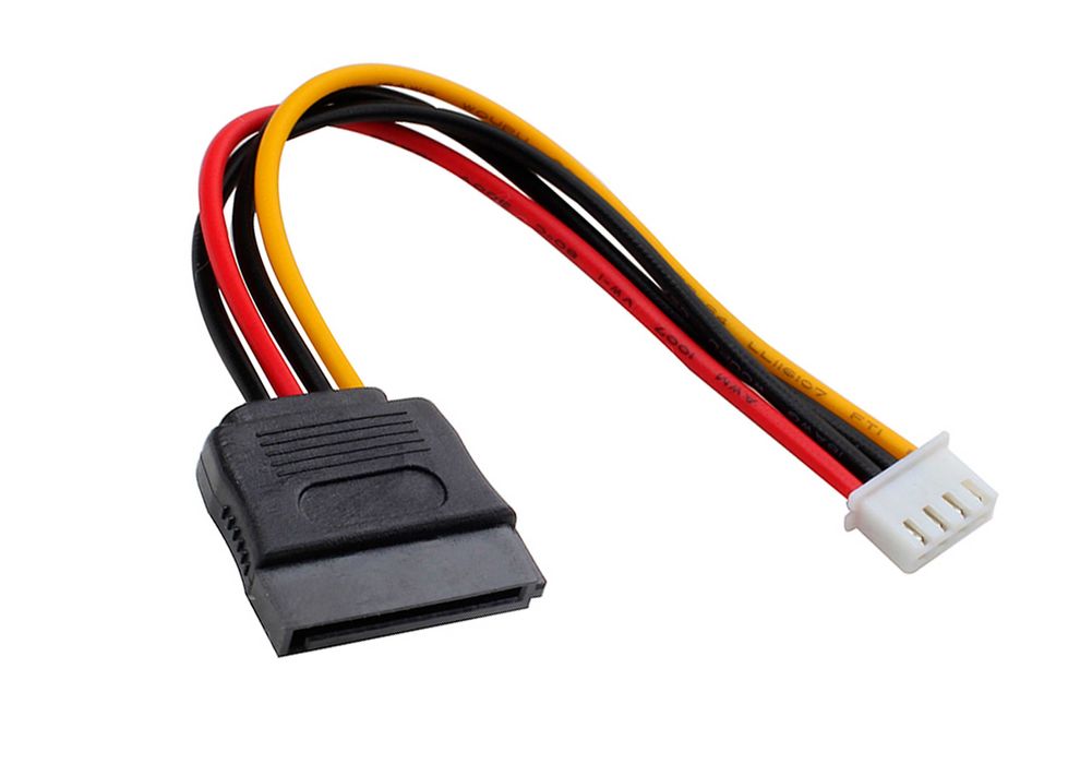 Новый переходник FDD 4-pin (f) - SATA (f) для HDD/SSD (моноблок): 30 ...