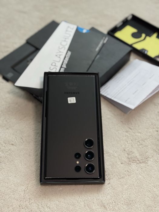 Samsung Galaxy S23 Ultra Phantom Black 256 GB full box +. Folie , factura husa !