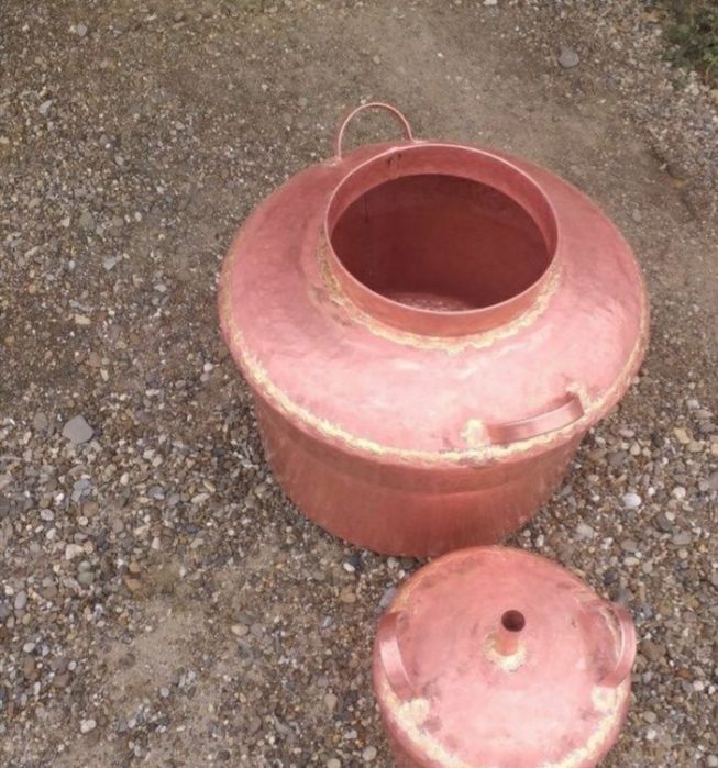 Capacitate 120 litri nou complet din cupru trimit în toată România fun