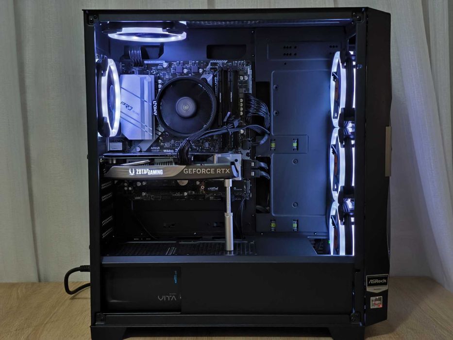 PC Gaming R5 5500 | RTX 4060 | 32GB Ram + Monitor 34