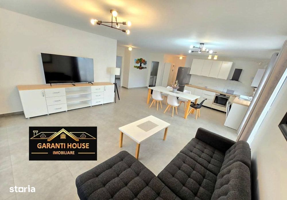 Penthouse de inchiriat, mobilat si utilat, 2 parcari subterane, 650€