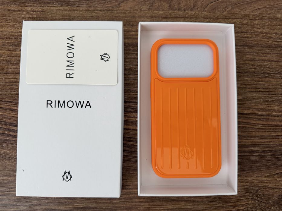 Rimowa iPhone 17 Pro Husa Cosmic Orange Portocalie