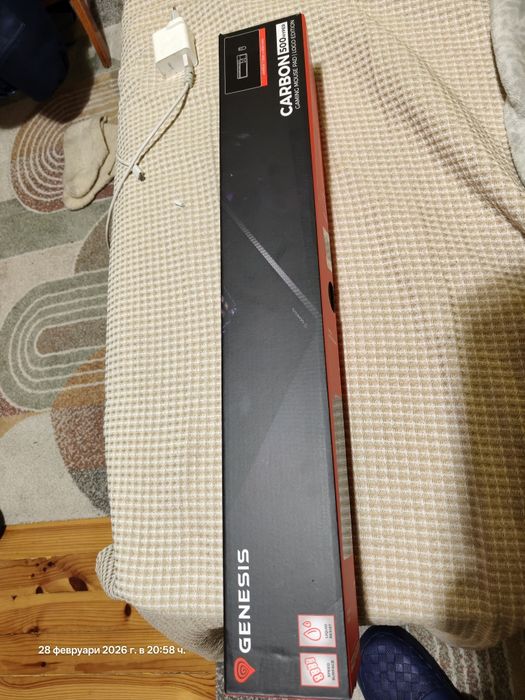 Подложка за мишка компютър бюро Genesis 1200x600x2,5