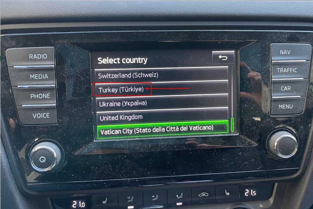 2025 SD карта за навигация Шкода Skoda Octavia Yeti Amundsen 5E0051236