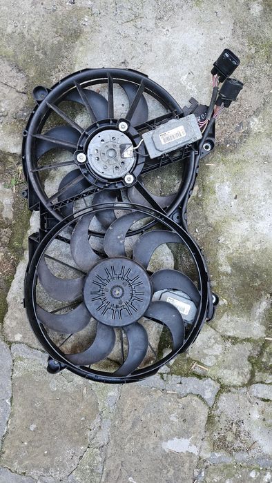 Вентилатор за охлаждане на двигателя за Audi A6 C6 3.0/2.7 TDI