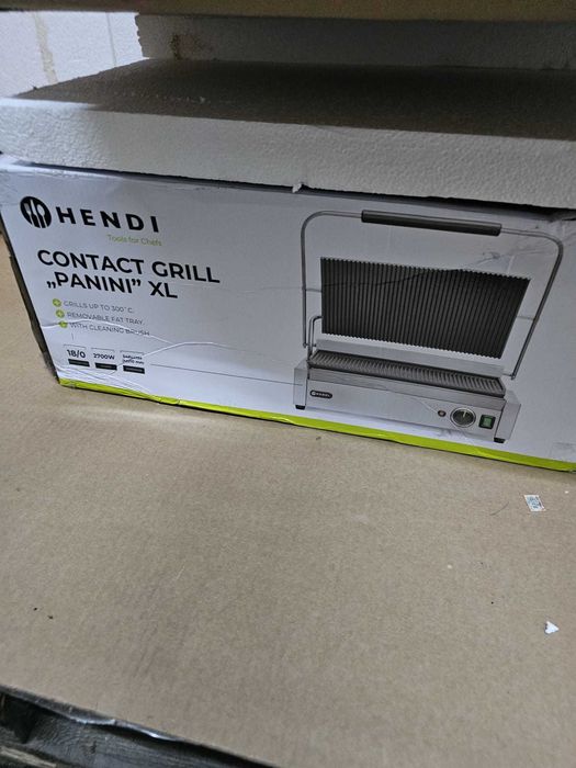 Hendi Contact Grill Panini XL – profesional, ca nou, 2 luni folosit