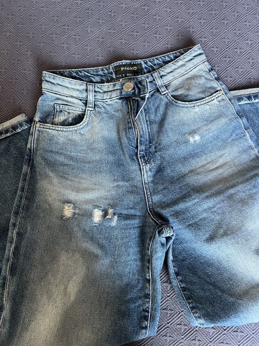 Дънки Pinko с висока талия