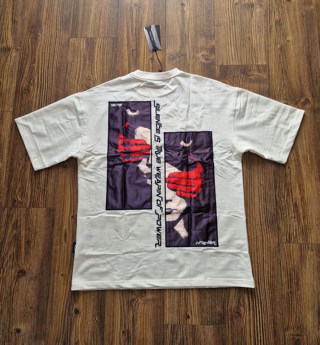Страхотна мъжка тениска овърсайз INFINGTER  размер S M L XL 2XL