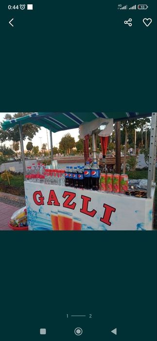 Gazli suv apparati sotishga tayyor biznes