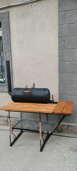 Мангал-кактал стационарный