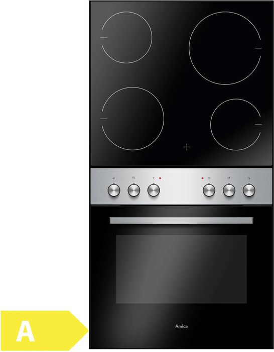 Фурна за вграждане с котлони Amica