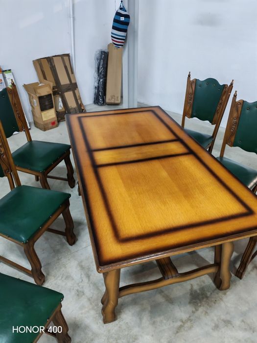 Masa cu Scaune Stil Rustic - Mobilă Vitange Germania