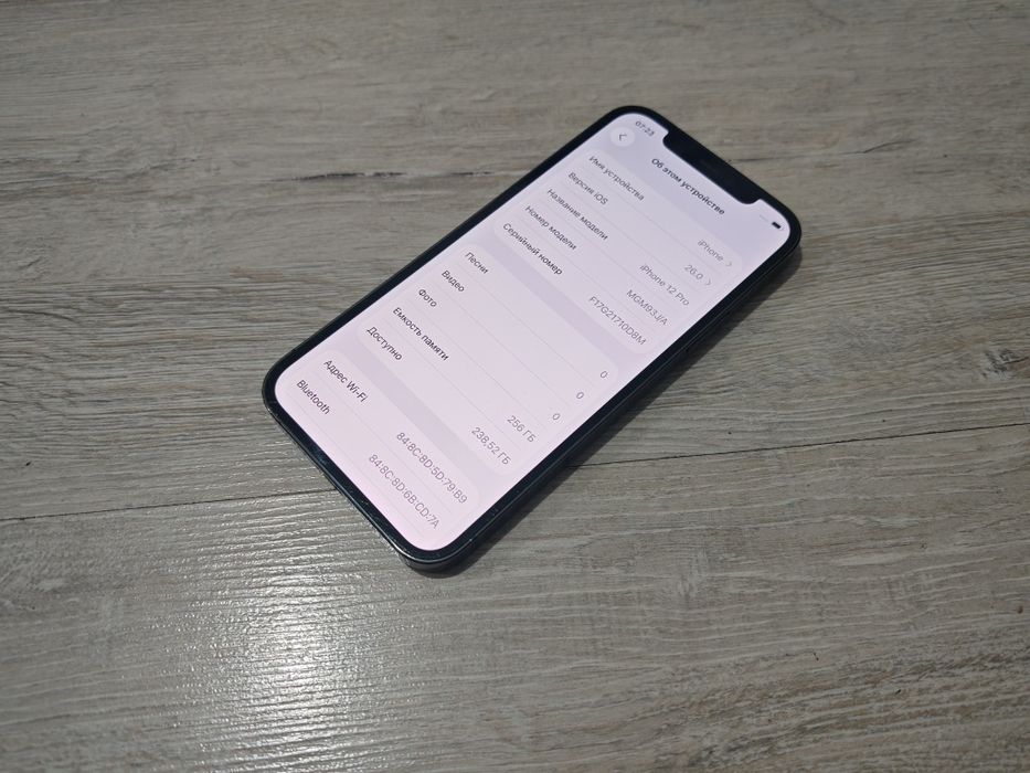 Iphone 12 pro память 256гб