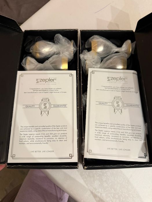 Новые рюмки от zepter